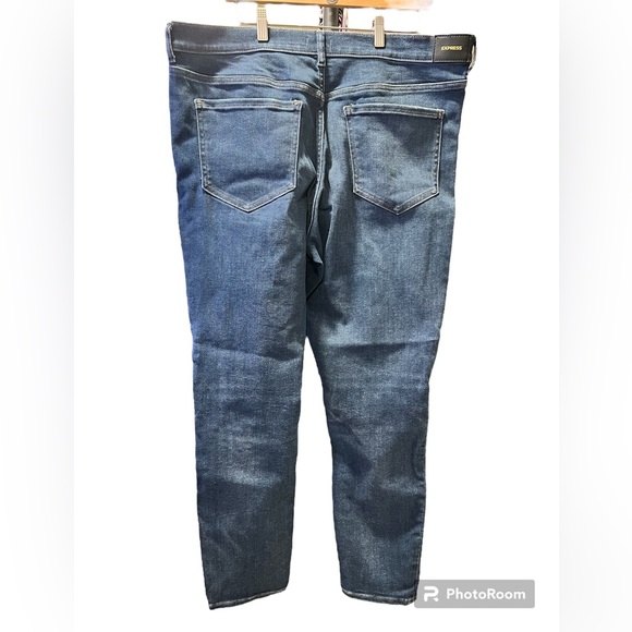 NWT EXPRESS High-Rise Jeans Size 18L - Picture 2 of 3